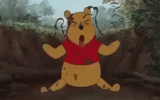 Winnie The Pooh Rabbia Oh Rabbia Mannaggia Uff Uffa Maledizione Mannaccia Accidenti GIF