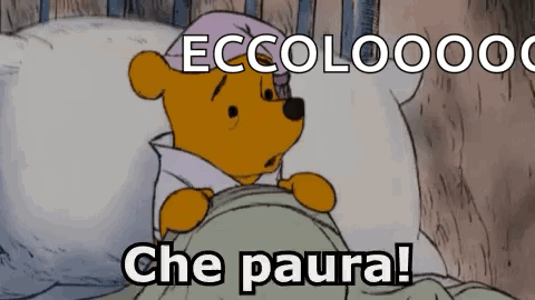 Winnie The Pooh Scared GIF. This 480 x 270 animated GIF is part of our paura eh collection. Related themes include scared, winnie the pooh. Created by…