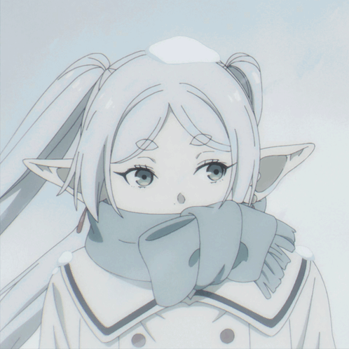 Winter Frieren GIF
