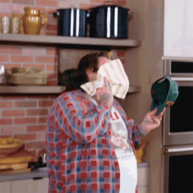 Wiping Sweat Matty Matheson GIF
