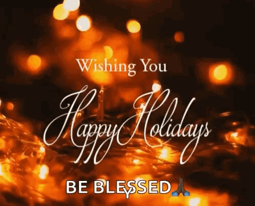 Wishing You Happy Holidays GIF