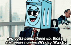 Wishy Washy Wishywashy GIF. This 244 x 156 animated GIF is part of our those are rookie numbers collection. Created by WishyWashyBTC. View the original…
