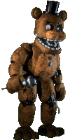 Withered Freddy Fnf Sticker