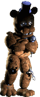 Withered Freddy Fnf Sticker