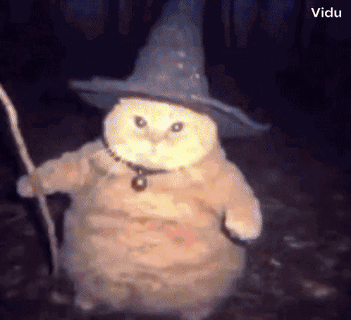 Wizard Cat By Demonwolf Witch Cat GIF