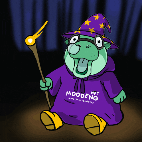 Wizard Moodeng GIF