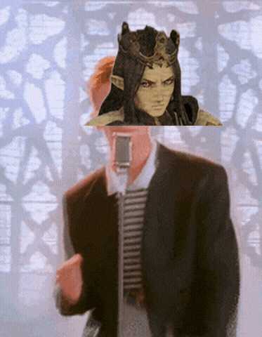 Wizardry Variants Daphne Rick Roll GIF