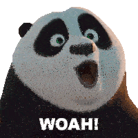 Woah Po Sticker