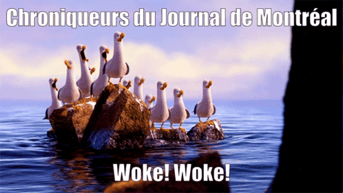 Woke Jdm Jdq Journal Qub Quebecor GIF. This 498 x 280 animated GIF is part of our mine mine mine collection. Created by BooQC. View the original animation…