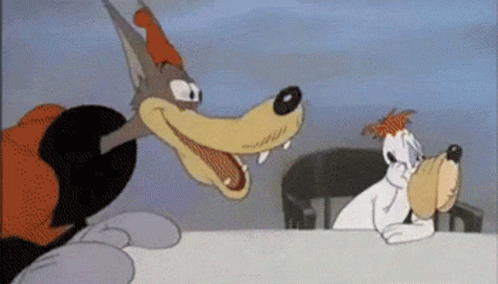 Wolf Cartoon Open Mouth GIF
