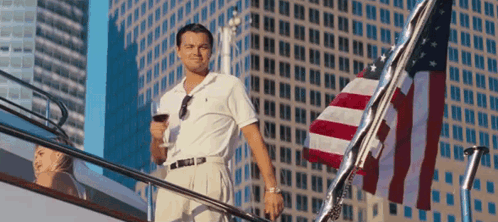 Wolf Of Wall Street Jordan GIF. This 498 x 222 animated GIF is part of our leonardo dicaprio wolf of wall street collection. Related themes include wolf of…