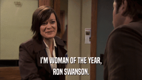 Woman Of The Year GIF