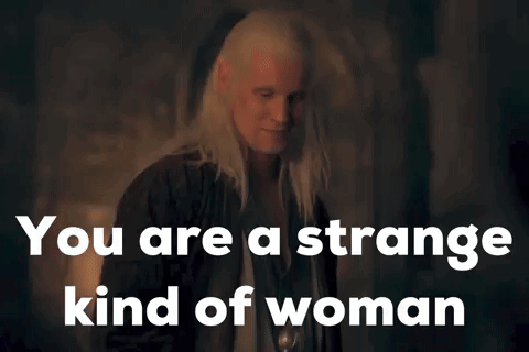 Woman Strange GIF