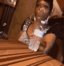 Woman Surprised Covering Mouth GIF
