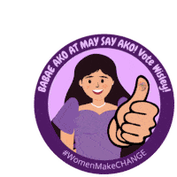 Womenmakechange Iwd Sticker