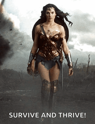 Wonder Woman GIF. This 382 x 498 animated GIF is part of our i will survive collection. Created by stefaniehigginbotham. View the original animation, share…