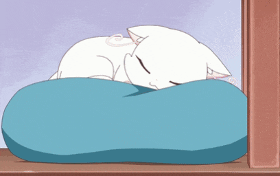 Wonderful Precure Yuki Sleeping Ears Twitching GIF