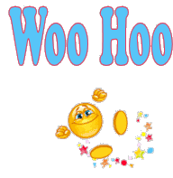 Woo Hoo Excited Sticker