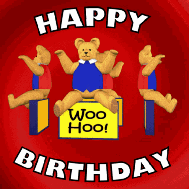 Woo Hoo Happy Birthday Funny Happy Birthday GIF