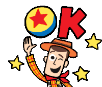 Woody Toy Story Sticker