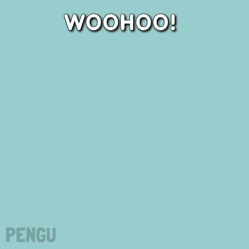 Woohoo Yahoo GIF. This 498 x 498 animated GIF is part of our woo hoo collection. Related themes include pengu, penguin, pudgy. Created by PudgyPenguins…