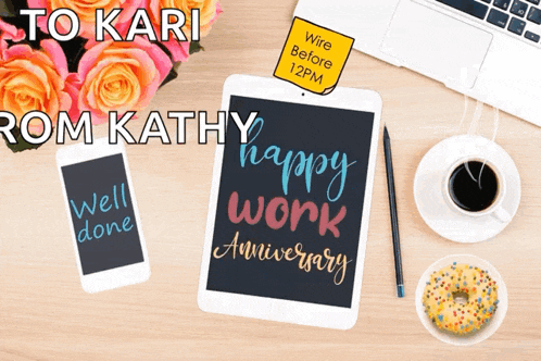 Work Anniversary Happy Work Anniversary GIF
