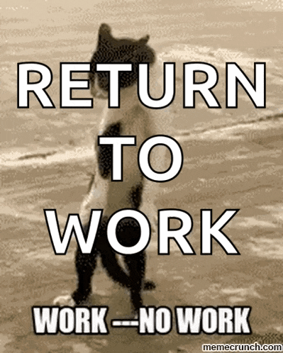 Work No Work GIF