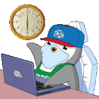 Work Time Sticker