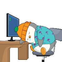 Work Tired Sticker