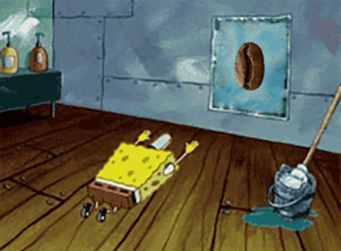 Worship Coffee Spongebob Bow GIF. This 498 x 367 animated GIF is part of our spongebob bald collection. Related themes include coffee. Created by…