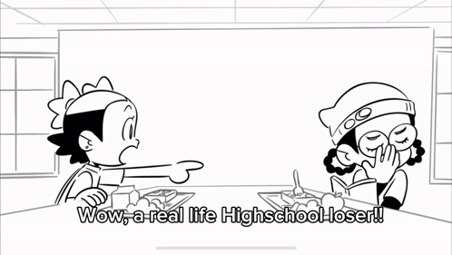 Wow A Real Life Highschool Loser Aika GIF