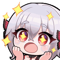Wow Anime Sticker