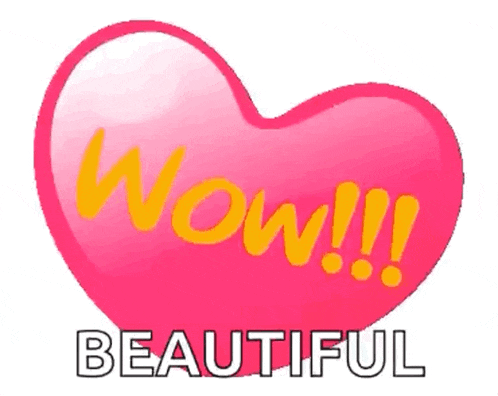 Wow Heart GIF