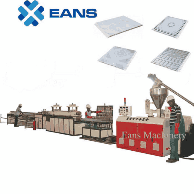 Wpc Decking Extrusion Machine Wpc Decking Production Line GIF
