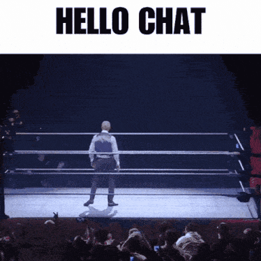 Wrestling Hello GIF