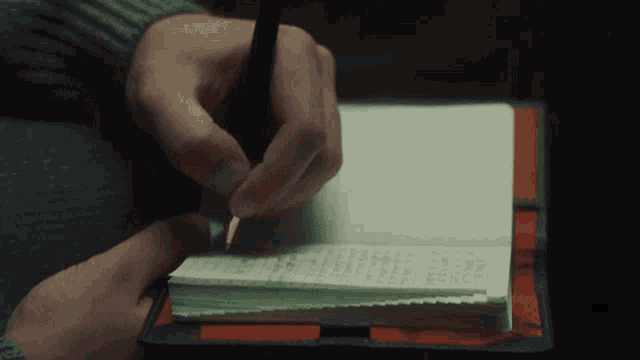 Writing Notes Aitch GIF