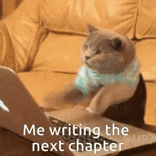 Writing Story GIF