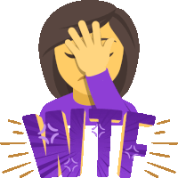 Wtf Woman Power Sticker