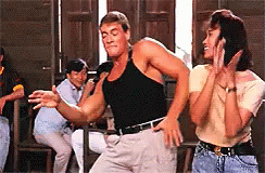 Wunderbar Dance GIF. This 244 x 160 animated GIF is part of our jean claude van damme bailando collection. Related themes include dance, party. View the…