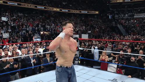Wwe John Cena GIF. This 498 x 281 animated GIF is part of our john cena you cant see me collection. Related themes include bow, goat, john cena. Created by…