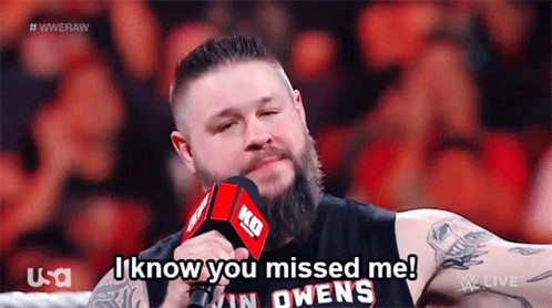 Wwe Kevin Owens GIF. This 498 x 278 animated GIF is part of our kevin owens collection. Related themes include wwe. Created by masoncarr2244. View the…