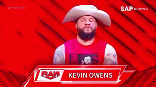 Wwe Kevin Owens GIF. This 498 x 278 animated GIF is part of our kevin owens collection. Related themes include hat tip, wwe. Created by masoncarr2244. View…