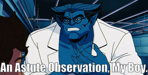 X Men 97 Beast GIF