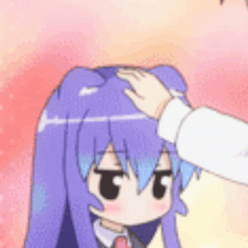 Xoa đầu GIF