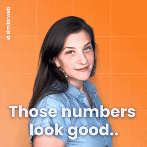 Yael Klass Similarweb GIF. This 498 x 498 animated GIF is part of our those are rookie numbers collection. Created by Similarweb. View the original…