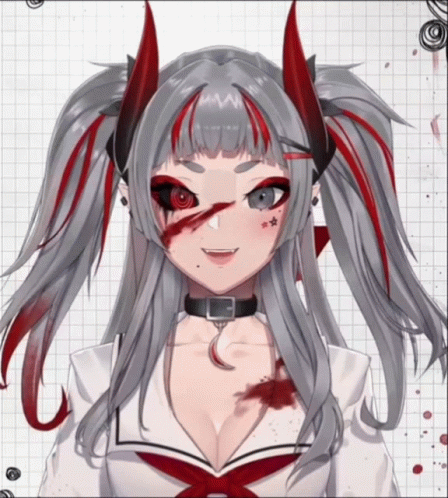 Yanderae Winking GIF