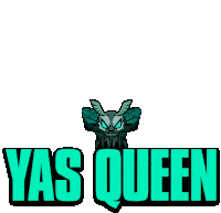 Yas Queen Mothra Sticker