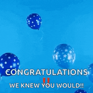 Yay Balloons GIF