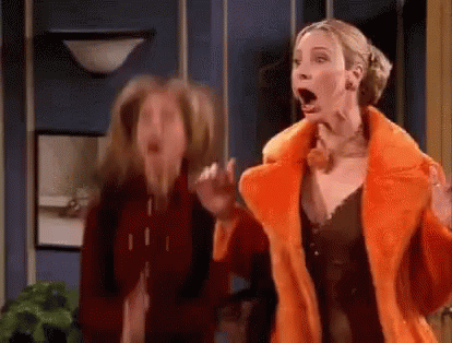 Yay Friends GIF. This 414 x 314 animated GIF is part of our cheering collection. Related themes include happy, yay. View the original animation, share it…