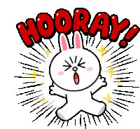 Yay Hooray Sticker